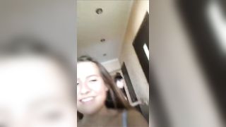 7 girls kissing, showing tits and having fun in a party 2