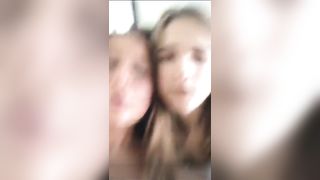 7 girls kissing, showing tits and having fun in a party 2