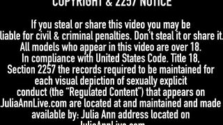 Lesbian Lovers Julia Ann Cherie Deville & Aaliyah Love Fuck!