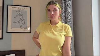 "Please just don't complain to my superiors!" I banged the girl who delivered my order