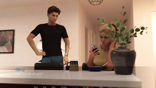 Helping to Sexy MILF Neighbor - Sunset Rose - E04