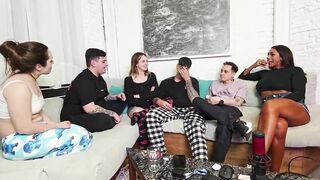 Argentinian orgy! 3 doxies, 3 hard dicks!