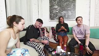 Argentinian orgy! 3 doxies, 3 hard dicks!