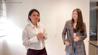 I screw my English student... I lick my cunt
