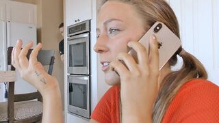 Teen Left Dripping With Stepdad Cum