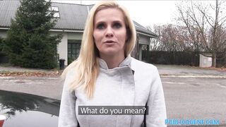 PublicAgent Desperate MILF Screws for a Job