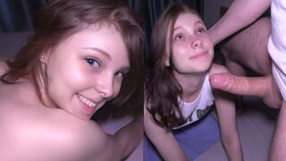 TOO CUTE TO SCREW - 18 yo Beauty Gets Her Gap Stretched By A Biggest Penis