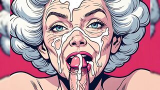 Vintage Cartoon Style Facials