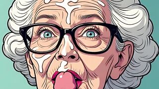 Vintage Cartoon Style Facials