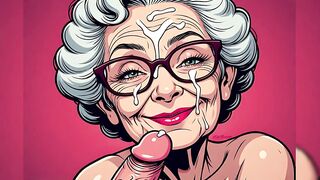 Vintage Cartoon Style Facials