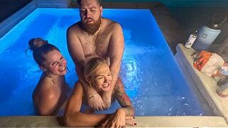 Hawt Tub trio With Deliah Grace & Scarlett Gushes WCA Productions