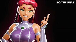 Futanari Starfire - Femdom - Joi - HFO Training & CEI