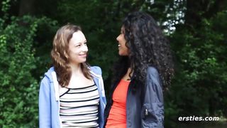 Caroline and Abby Explore Each Other's Perfect Bodies