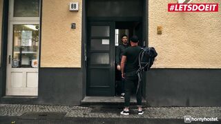 HORNYHOSTEL - Hot Ukrainian Model Marilyn Crystal Hawt Anal trio Full Scene