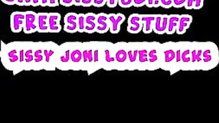 Closed Captioned Sissy Joni Loves Dicks