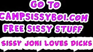 Closed Captioned Sissy Joni Loves Dicks