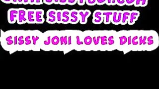 Closed Captioned Sissy Joni Loves Dicks