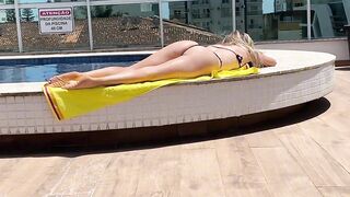 MILF Helps Me Cum at the Pool
