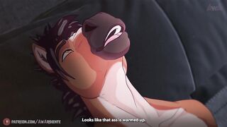 Excited Horse Won’t Give His Roomies a Break - Sexy Horse 3-some - Furry Gay Animation - Teaser 3
