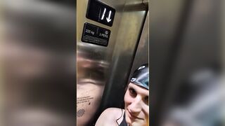 We get stuck in the elevator before going to a kink party - VLOG