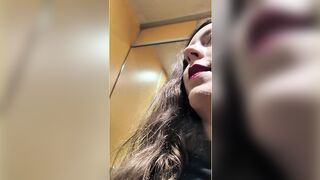We get stuck in the elevator before going to a kink party - VLOG