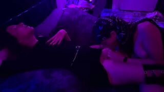 We get stuck in the elevator before going to a kink party - VLOG