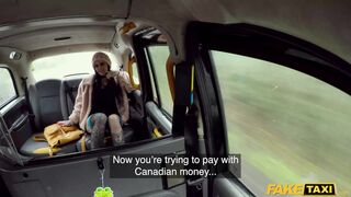 Fake Taxi Canadian sweetheart Karma Synn rides the Bishop hard