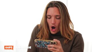 Busty MILF Danielle Renae Catches Stepson Wanking Massive Weenie & Gives Him Sloppy Deepthroat
