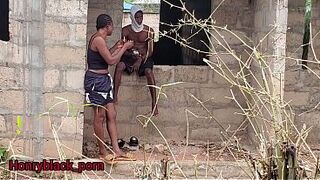 Honryblack porn1 - my gangster girlfriend truly bang outside our house prt1