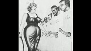 retro erotic illustration