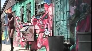 Black on Black Love Making with Oral and Hardcore Screwing and Creaming