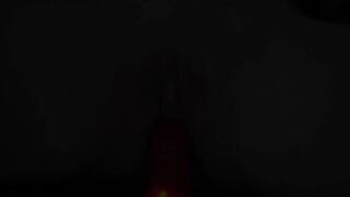 Masturbation in the Car with a Thrusting Sex-toy and Sex-toy