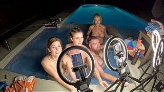 Hot Tub Orgy With Helena Price, Delaih Grace, Scarlett Gushes WCA Productions