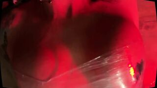 Shemlale Mistress Naomiperv Turns Plastic Wrap Into Sex