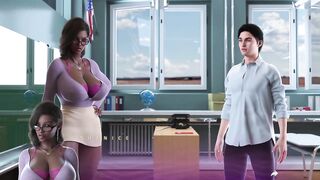 Hawt Teacher Masturbates in Shower in Apocalust - Sex Scenes Part 7