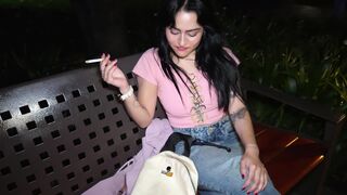 Amateur Public Pickup: Lalin beauty Fan with Pornhub Backpack Gives Deepthroat Oral pleasure-sex & Gets Raw Creampie