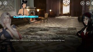 Rise of Eros Ch. 2 - The Royal Banquet - Having some kinky enjoyment in a library and being loud