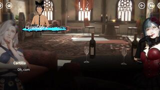 Rise of Eros Ch. 2 - The Royal Banquet - Having some kinky enjoyment in a library and being loud