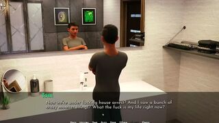 Big Booty Stepmom Showing Pussy And Seducing 18 plus Stepson In Baths