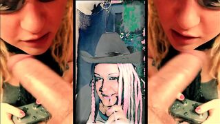 Turning straight cowboys into cocksucking sissies BJ with cumshot ending