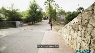 Public Agent - Big Tit Tina Fire Takes Some White Weenie on the Side of the Road