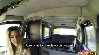 Female Fake Taxi - Tattooed Man Gives Driver a Facial for a Fare
