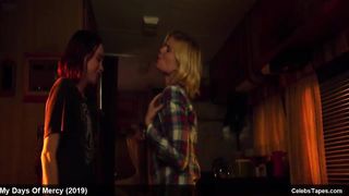 Kate Mara & Ellen Page nude and hot lesbian sex actions