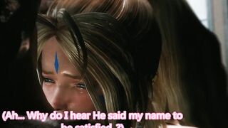 skyrim Femdom-dominatrix NTR part2 in the washroom of the hotel room
