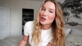 YOU've at no time cum so fast! JOI, cunt licking and messy talk from hotty