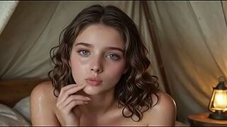 Busty Teen Elena Gets Drilled In The Tent