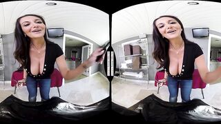 Ava Addams screws your brains out after giving you a hair cut
