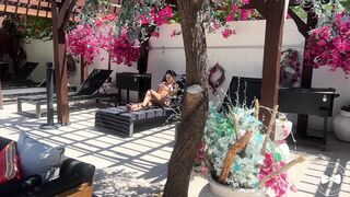 Cheating Wife Fucks BBC Poolboy Whilst on Work Tour