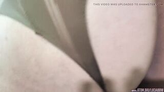 Big Booty in Nylon Stockings and Heels in Doggy