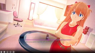 My Comics Fantasy - Banging Asuka from Evangelion's Pink Pussy Stepsister in Her Room